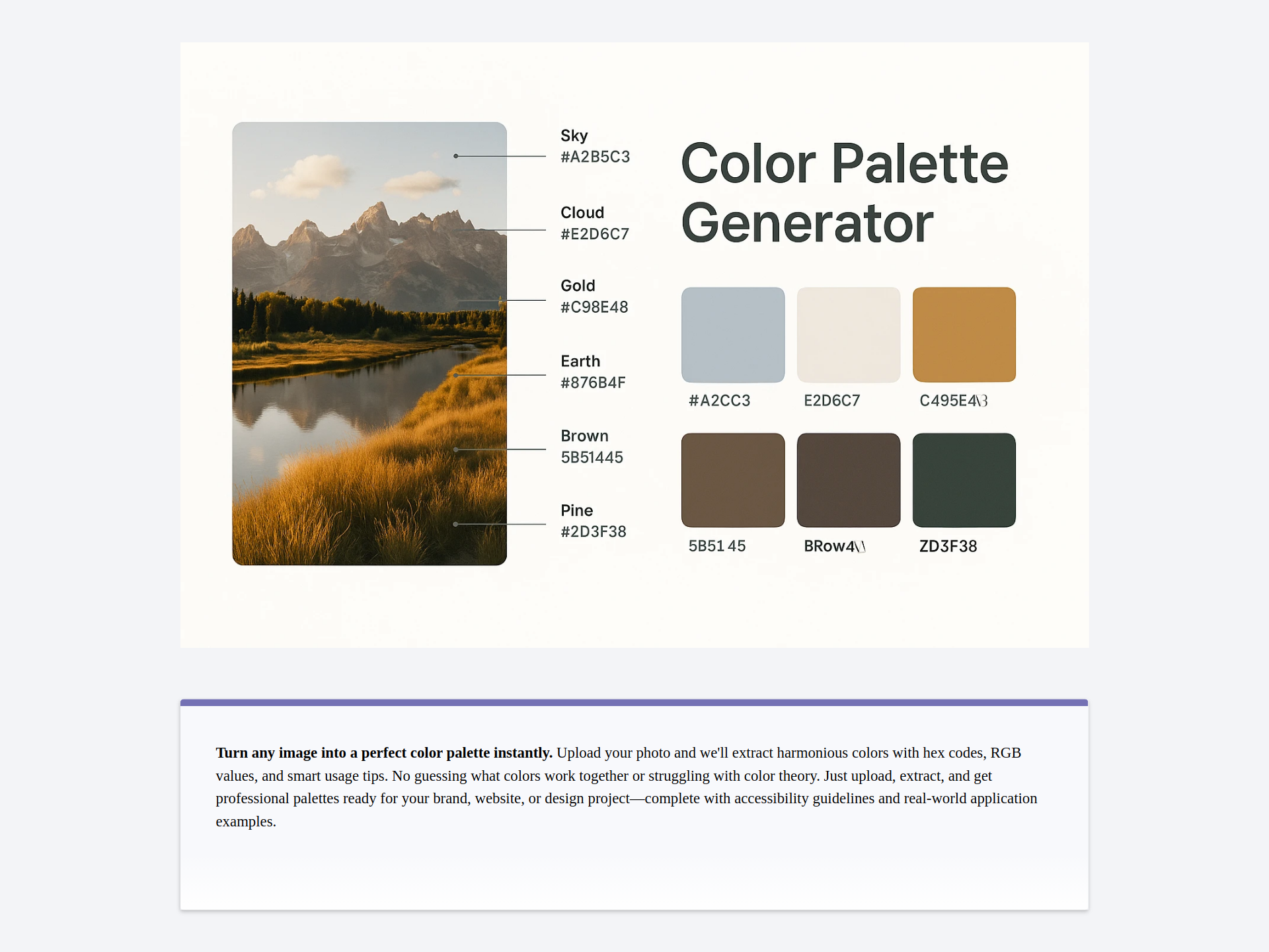 Hatch - ⚡️ Color Palette Generator