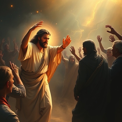 Jesus expulsando demônios