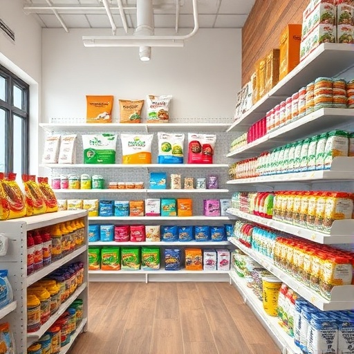 Interior da Lukinha Casa de Rações - Loja limpa e organizada